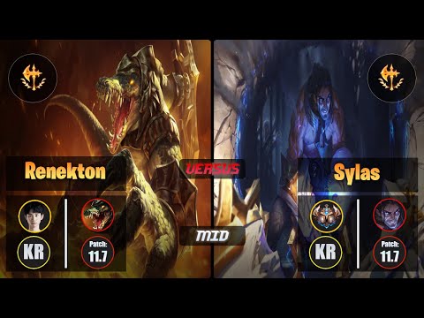 Doinb RENEKTON (Mid) [Conqueror] VS SYLAS - Challenger KR Patch 11.7