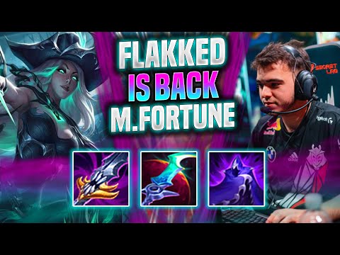 FLAKKED BRINGS BACK MISS FORTUNE! - G2 Flakked Plays Miss Fortune ADC vs Kalista! | Season 2022
