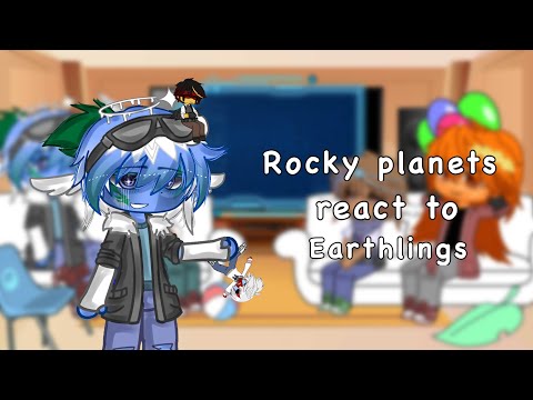 Rocky Planets react to Earthlings! || not og || 1/? ||🇩🇪🇺🇸|| Solarballs ￼|| 2x speed!! ||
