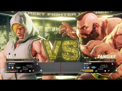 SFV AE : offlink21 (Ed) vs ABDALAH (Zangief)