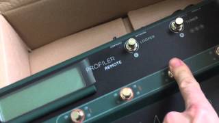 Video thumbnail for Kemper Profiler Remote Unboxing by GuitarStuff