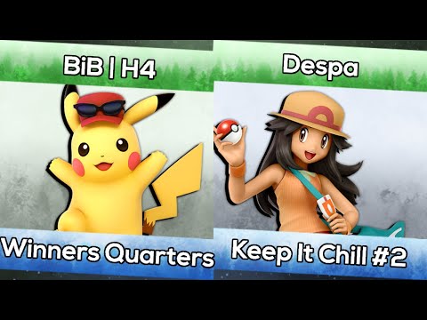 BiB | H4 (Pikachu) vs. Despa (Pokemon Trainer) - Keep It Chill #2 Smash Ultimate Winners QFs