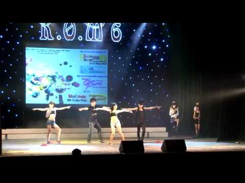 K.O.M 6 » I Love U & Can't Nobody dance cover by FC 2NE1 Hải Phòng @ Key Of Music 2012 in Vietnam