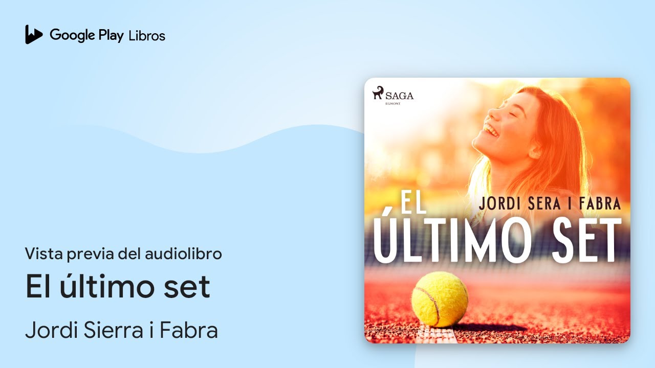 El último set de Jordi Sierra i Fabra · Vista previa del audiolibro