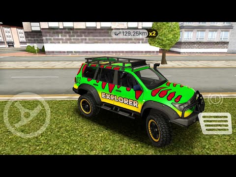 Extreme Car Driving Simulator - New Jeep Unlocked ( All Blueprints) Android Gameplay HD