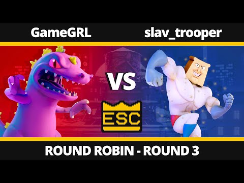 NASB @ ESC 02 - Round 3 - GameGRL (Reptar) Vs. slav_trooper (Powdered Toast Man) - EU Tournament