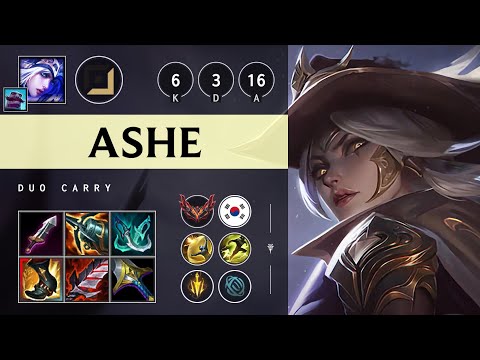 Ashe ADC vs Jhin - KR Grandmaster Patch 25.15