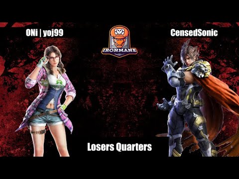 IronMANE: Tekken 7 Bi-Weekly #43 (East): ONi | yoj99 vs CensedSonic (Losers Quarters)