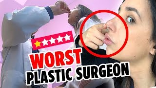 I WENT TO THE WORST REVIEWED PLASTIC SURGEON IN MY CITY ON YELP (1 STAR ⭐️) | Mar
