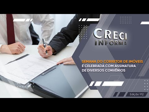 Real Estate Agent Week is celebrated with several agreements | CRECI Informa 912