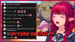 IRyS "OH COME ON CHAT !"