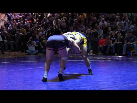 285-#15 Blaize Cabell (UNI) dec. #7 Ty Walz (VT) 5-3