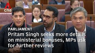 Singapore parliament debates ministerial salary framework; opposition seeks variable bonus transparency