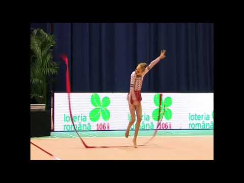 Tara Wilkie - Irina Deleanu Cup Romania 2013 - Ribbon