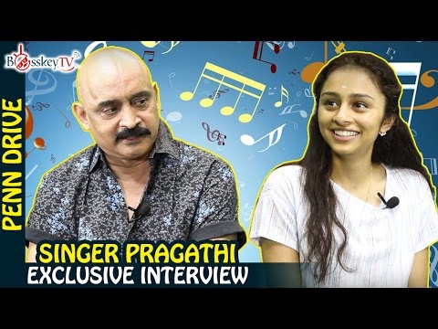 Bala's New Film Heroine Super Singer Pragathi Exclusive Interview | Penn Drive | Bosskey TV