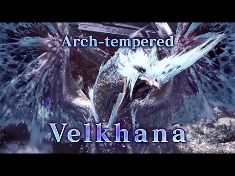 Monster Hunter World: Arch-Tempered Velkhana Hunt (Solo / Hammer)