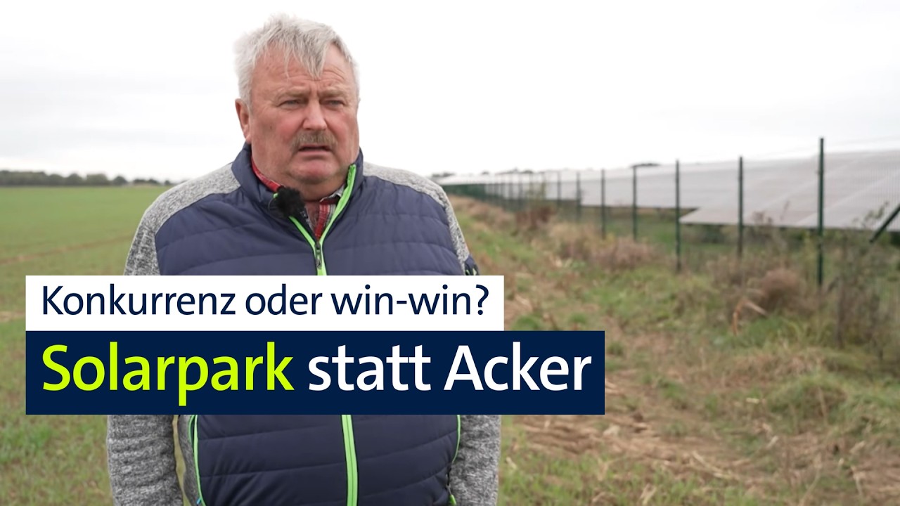 Strom vom Acker: Werden durch PV-Anlagen die Acker-Flächen knapp?| Abendschau | BR24