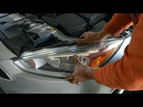 How to remove headlights ford focus 2015 2018