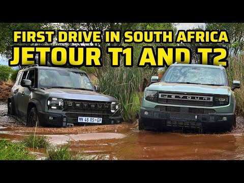 Driving Jetour T1 and T2  | Exclusive Off-Roading Experience in South Africa