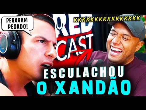 SUPER XANDÃO REACTING - XANDÃO WAS DEMORALIZED ON THE LIVE REDCAST
