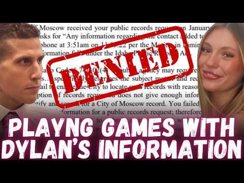 🚨Moscow PD FOIA Request DENIED for Info About New Contact Dylan Mortensen Added to Phone at 3:51A