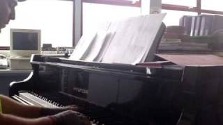 Pedro MasterFlex - Builder playing piano. Michael Nyman - The Heart asks pleasure first cover