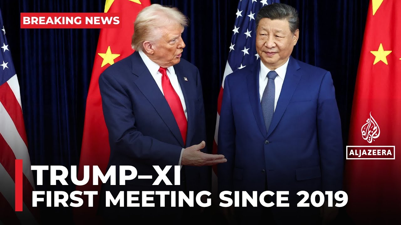 US and China leaders meet for the first time since 2019
