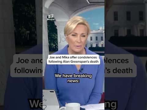 Joe and Mika offer condolences following Alan Greenspan’s death