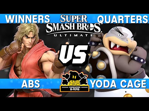 Smash Ultimate Tournament Winners Quarters - Abs (Ken) vs Yoda Cage (Bowser Jr) - CNB 210