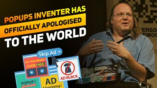 Man Who Invented Popups Has Officially Apologised To The World | Amazing Facts #shorts