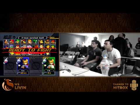 We Livin' VI - Melee Pools ft. OXY|Trichael Man (Fox) VS TB|TechBonus (Samus, Fox)