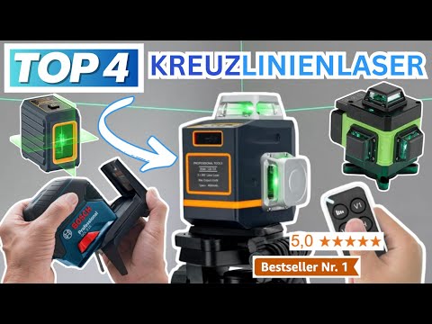 Beste KREUZLINIENLASER (Testsieger 2026) | Top 4 Kreuzlinienlaser Vergleich