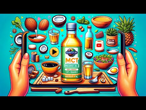 Boost Energy with Organic Garden of Life MCT Oil