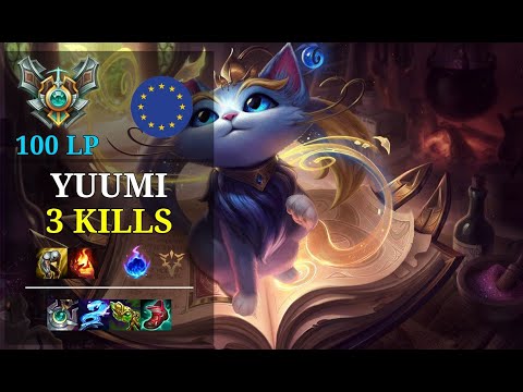 Yuumi Support vs Nami - 3 kills - 1Ronn EUW Master (100 LP) Patch 11.6