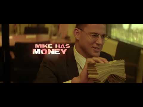 Magic Mike trailer end card highlighting the film's dance and music driven appeal