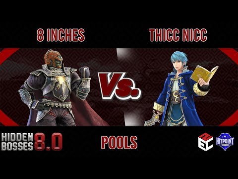 Hidden Bosses 8.0 - 8 Inches (Ganondorf, Mewtwo) vs THICC NICC (Robin)