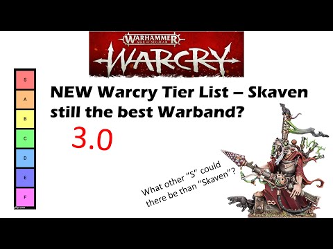 The NEW WARCRY Tier List! Including abilities!