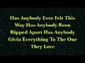 Anybody - Jesse McCartney - Lyrics Video