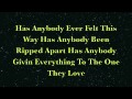 Anybody - Jesse McCartney - Lyrics Video 