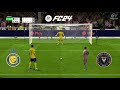 FC24- INTER MIAMI VS AL NASSR PENALTY SHOOTOUT | EA SPORTS GAMEPLAY 60FPS HDR