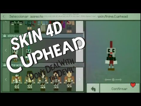 EPIC 4D Cuphead Skin Pack in Sonic Minecraft PE 1.6