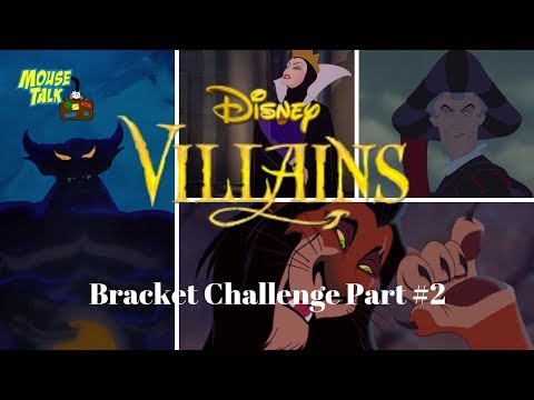 Mouse Madness Episode #4: Disney Villains Bracket Challenge Part 2~~