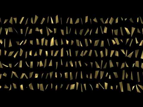Club Visuals 889 - Gold Pieces Motion Background