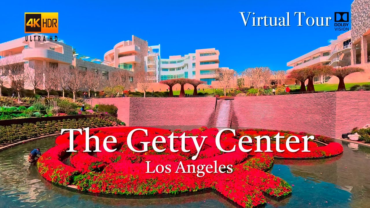 Exploring Getty Center Los Angeles | Museum and Gardens - 4K HDR