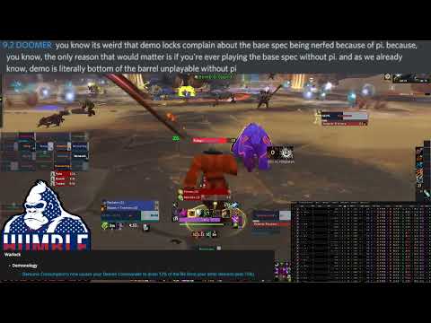 Humble Vs Mythic Halondrus Demonology Warlock PoV