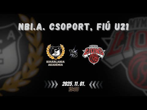 DEAC KA U21 vs. MVM-OSE Lions U21