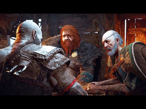 Odin and Thor TALK to Kratos REACTION (God of War 5 Ragnarok)