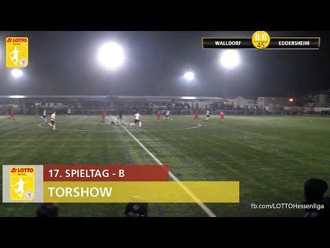 Torshow 17. Spieltag LOTTO Hessenliga 2021/2022 - Gruppe B