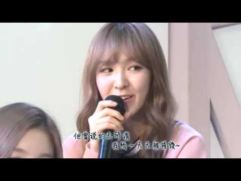 150724 Wendy singing Chinese song 她说(ta shuo) 音悦大来宾 (YinYue Big Guest)