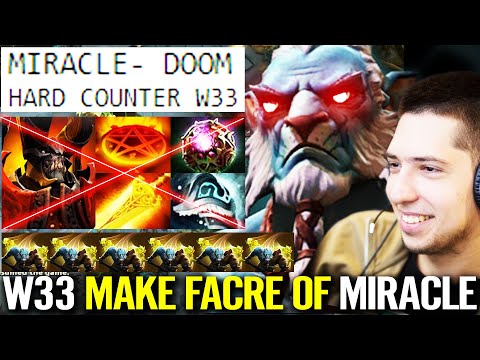 W33 turn MIRACLE into a FARCE - While Trying Counter W33 Phantom Lancer EPIC Dota 2 Pro Carry Guide